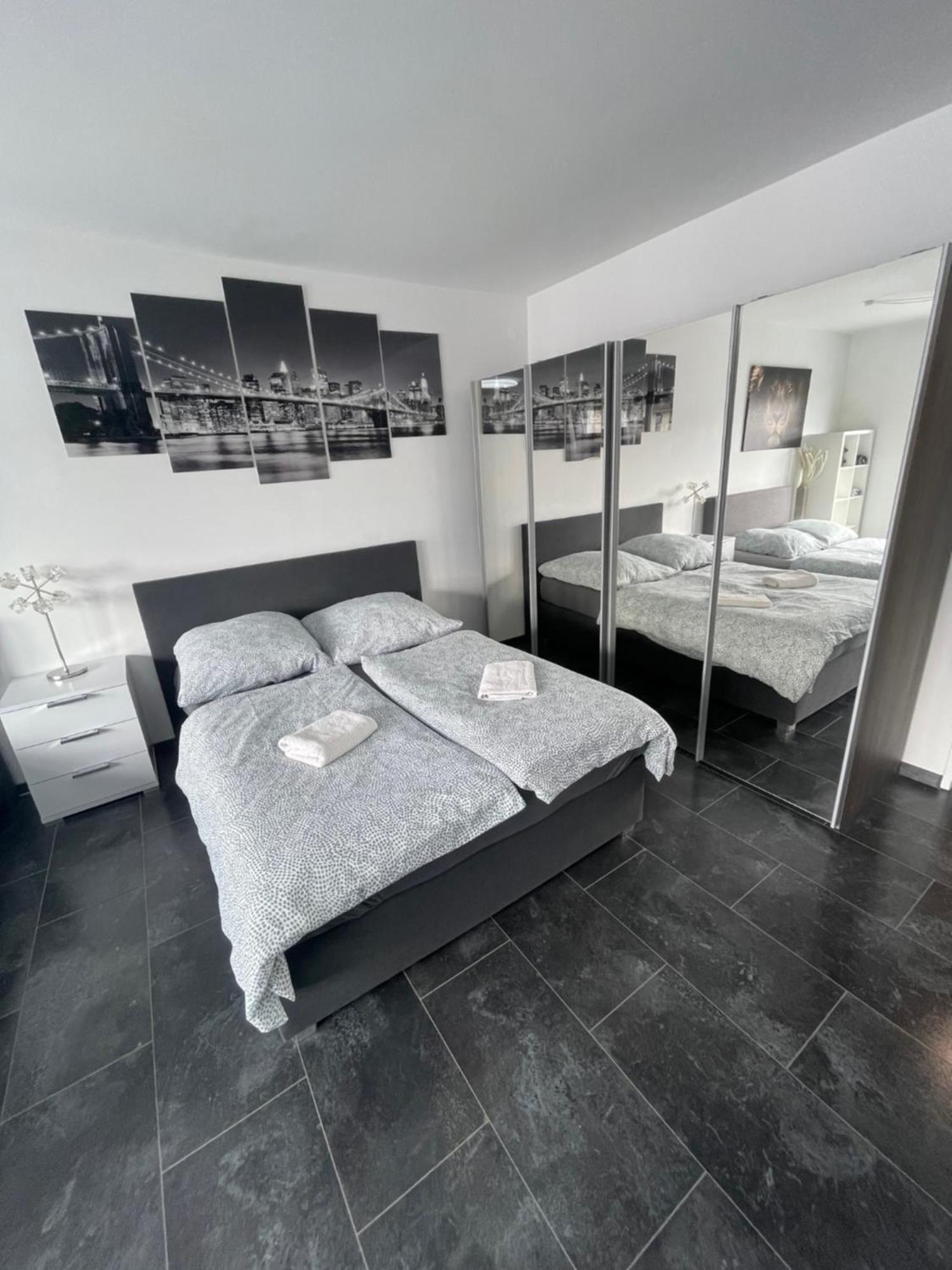 Annerod Exklusive Moderne Wohnung Giessen Stadtnaehe Mit Balkon מראה חיצוני תמונה